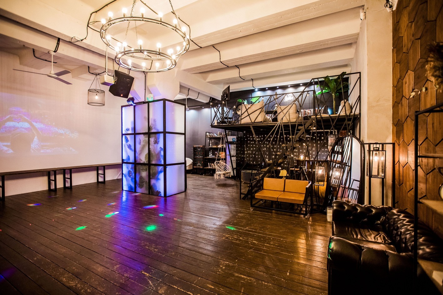 Фотография 2 площадки Двухуровневый лофт с чиллаут‑зоной у Электрозаводской