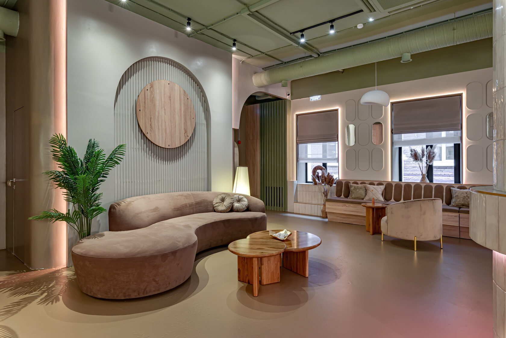 Фотография 19 площадки МАЙ на Красном Октябре: светлый зал 126 м² в стиле ваби‑саби