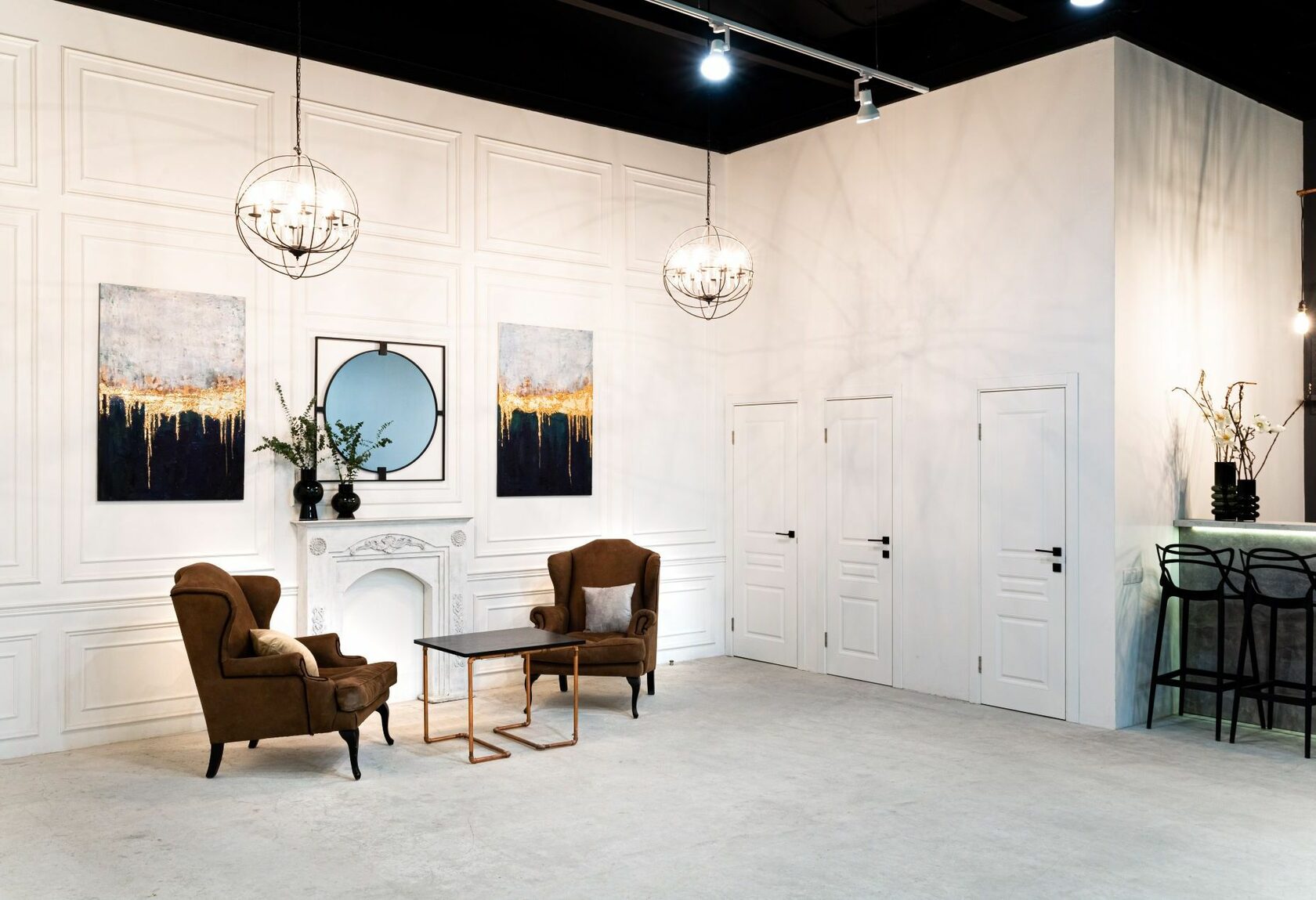 Фотография 3 площадки CLASSIC Loft на Тульской: зал с верандой 140 м²