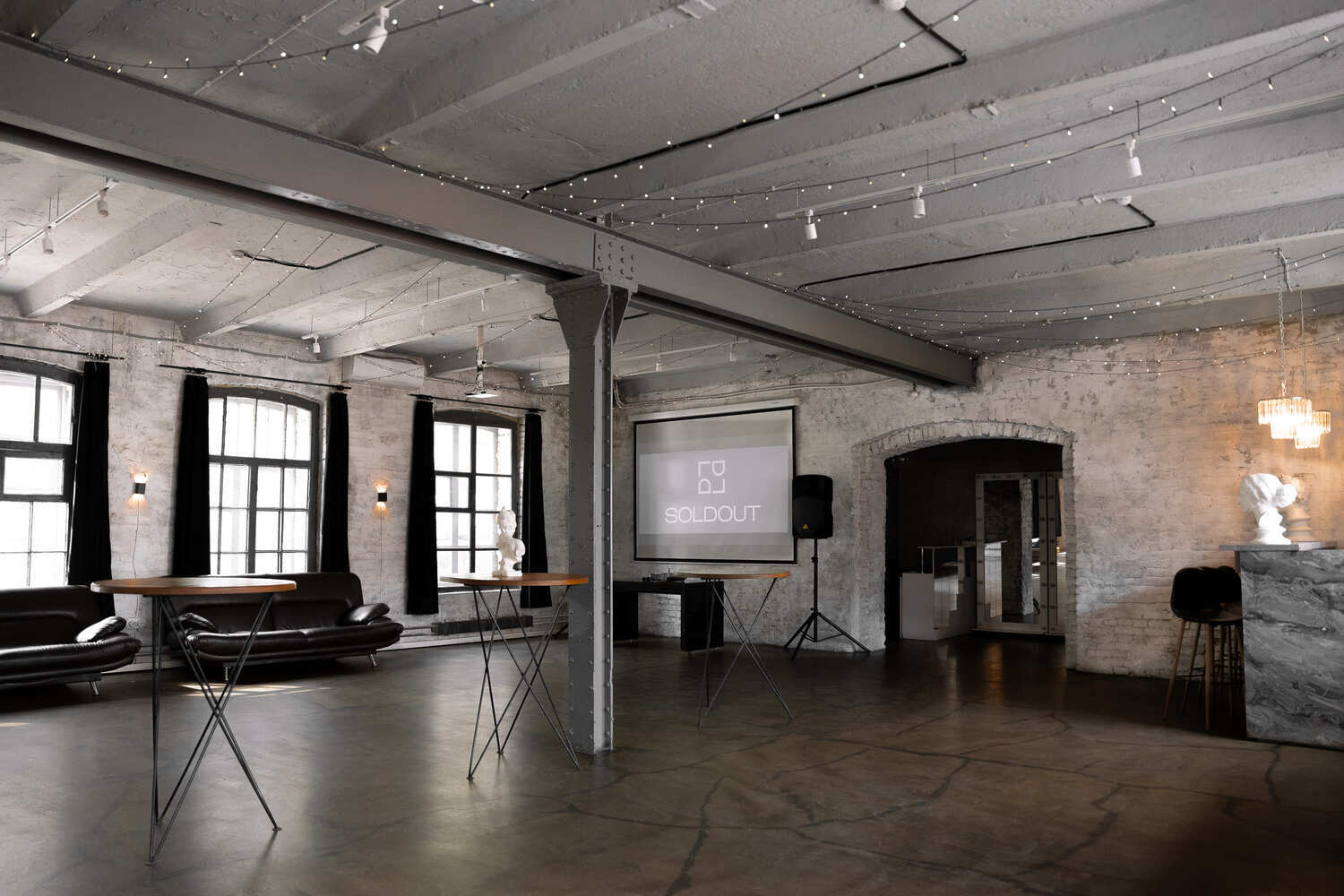 Фотография 8 площадки Светлый лофт с панорамными окнами 160 м², Электрозаводская