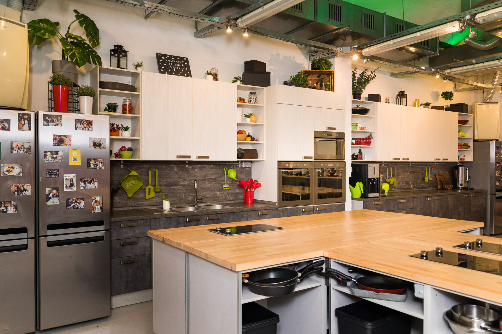 Фотография 2 площадки Clever: кулинарная студия на Тульской, 300 м²