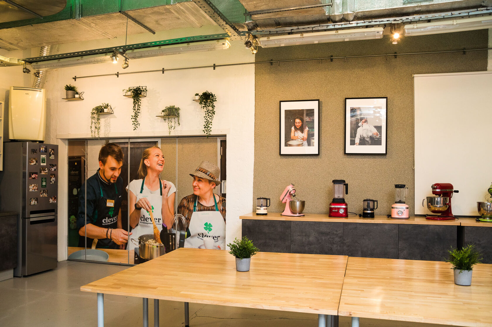 Фотография 4 площадки Clever: кулинарная студия на Тульской, 300 м²
