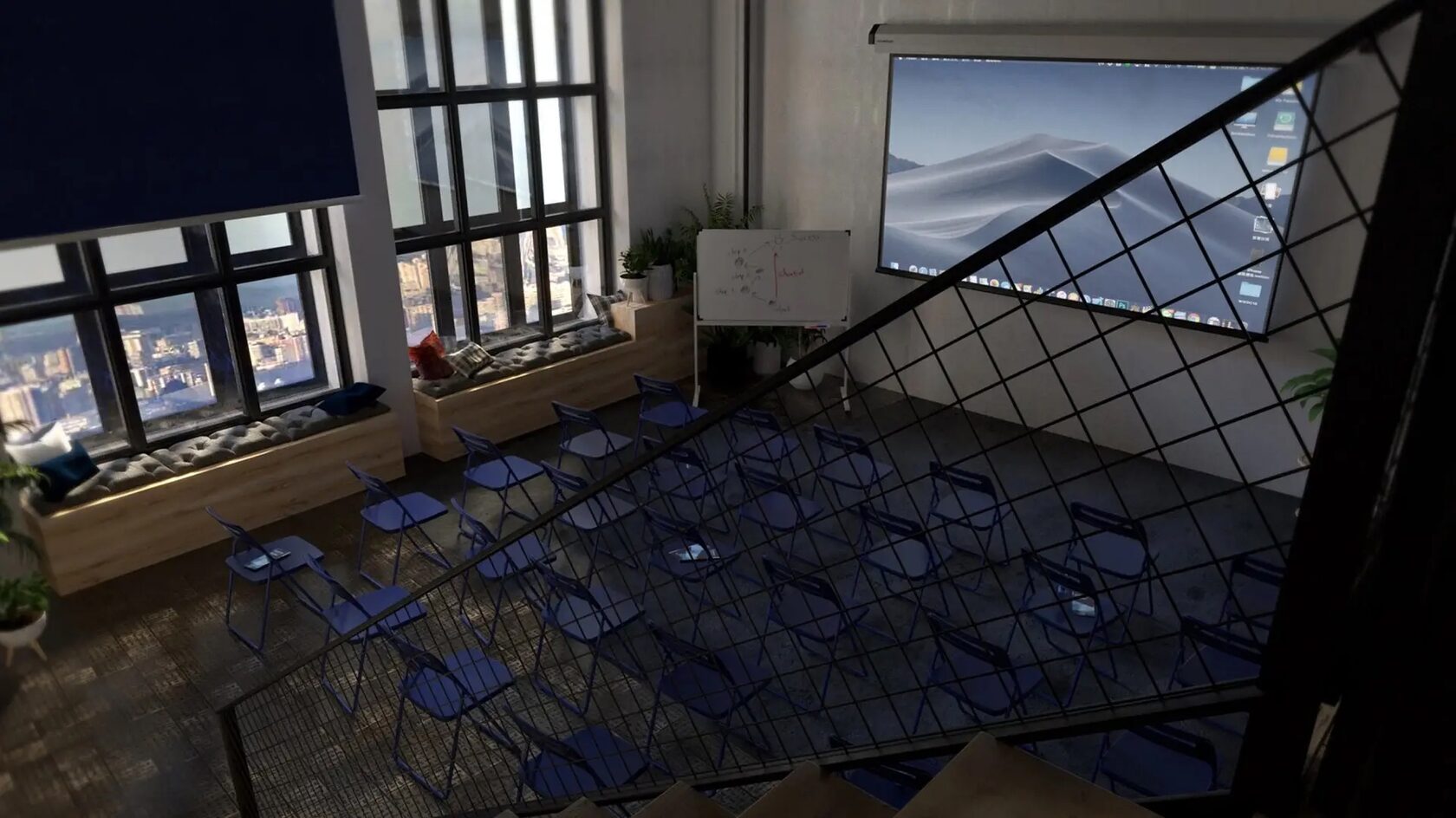 Фотография 9 площадки Room 404 на Савёловской: двухэтажный арт‑лофт 120 м²