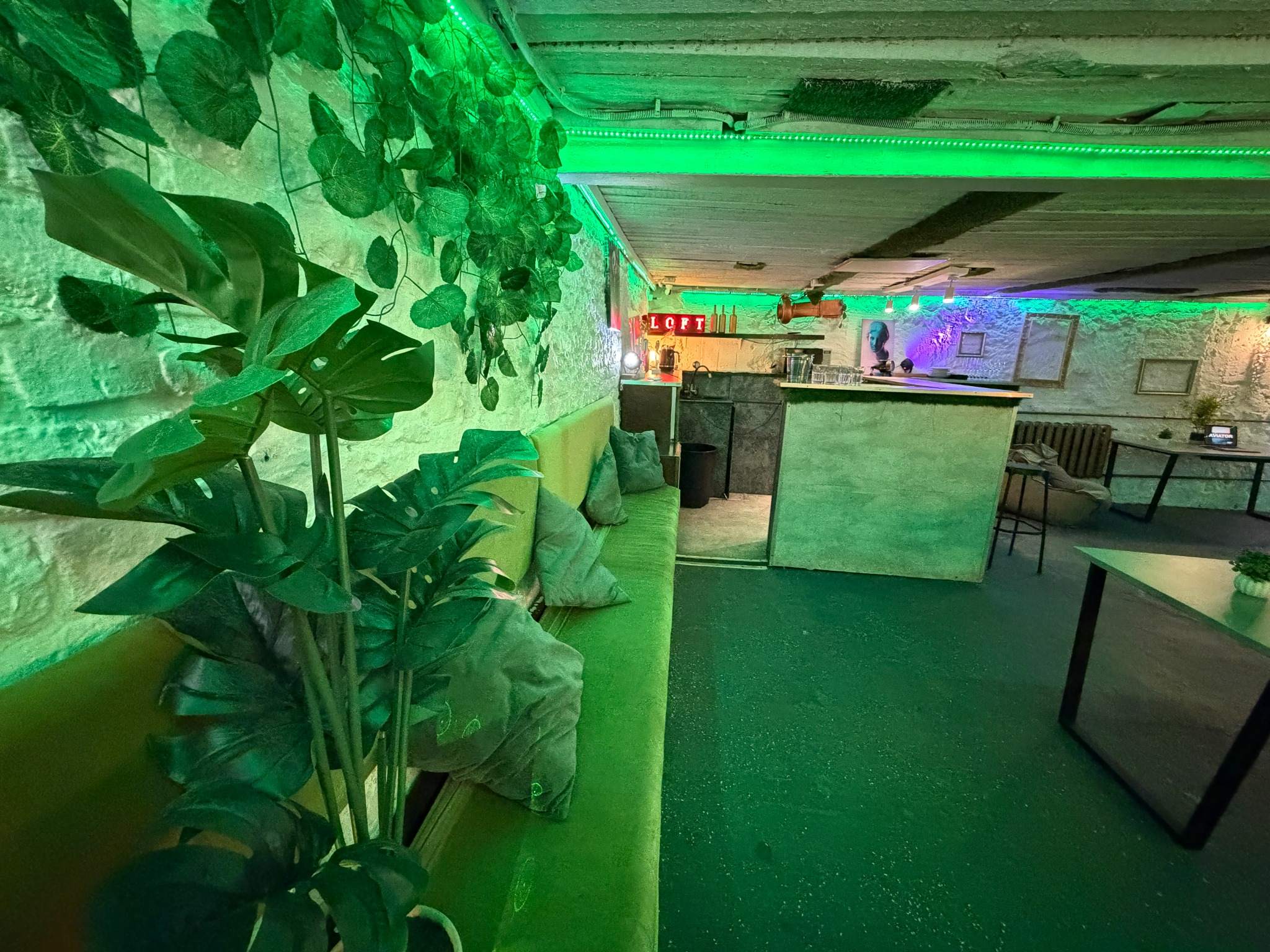 Фотография 18 площадки Неоновый лофт с зоной барбекю, 5 минут от Бауманской