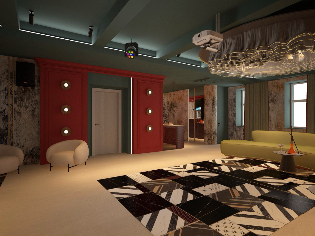 Фотография 6 площадки Стильный лофт с балконами на Дмитровской