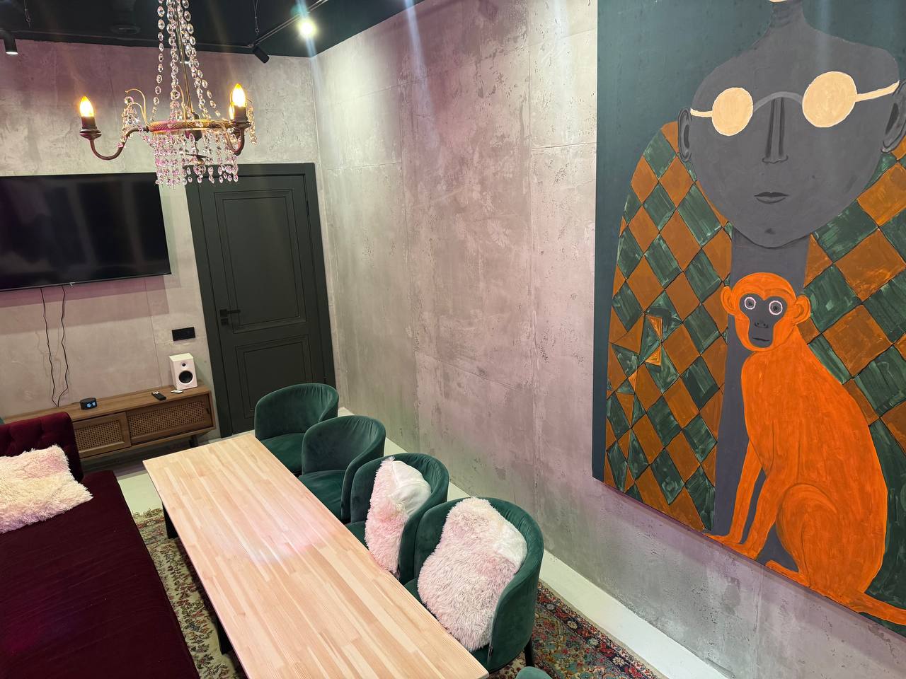 Фотография 3 площадки Компактный лофт с ТВ и приставкой