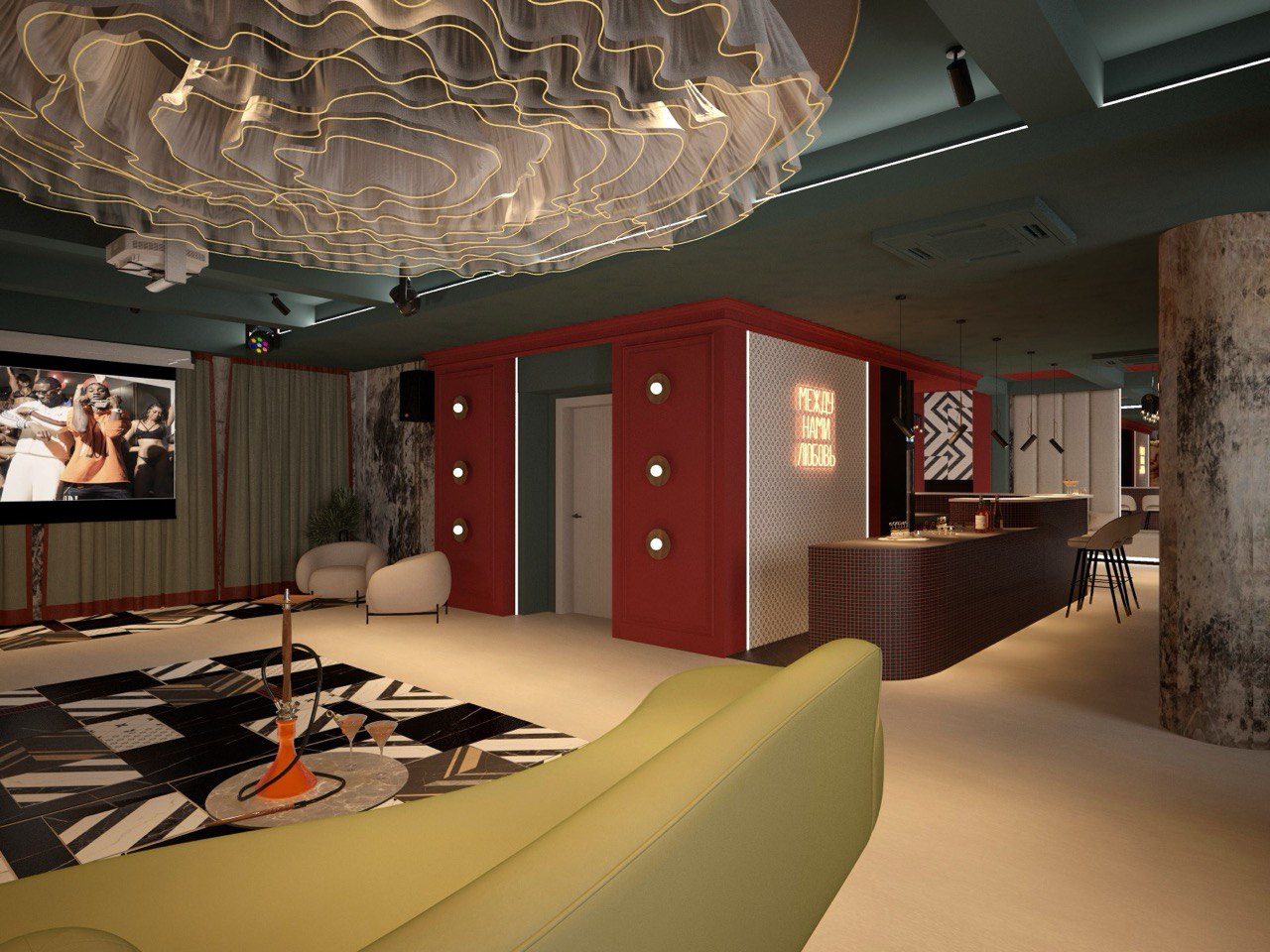 Фотография 7 площадки Стильный лофт с балконами на Дмитровской