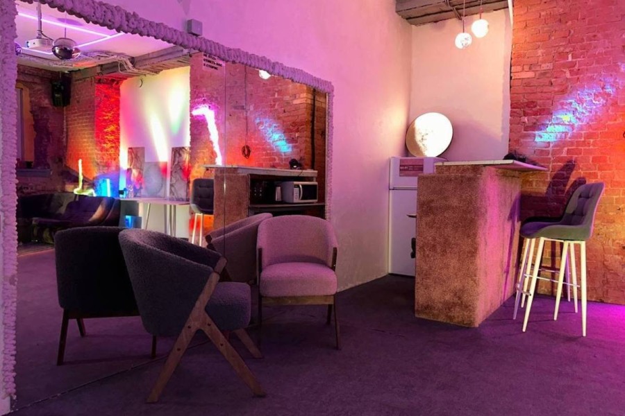 Фотография 3 площадки Мягкий лофт с караоке в ЦАО, 7 минут от метро