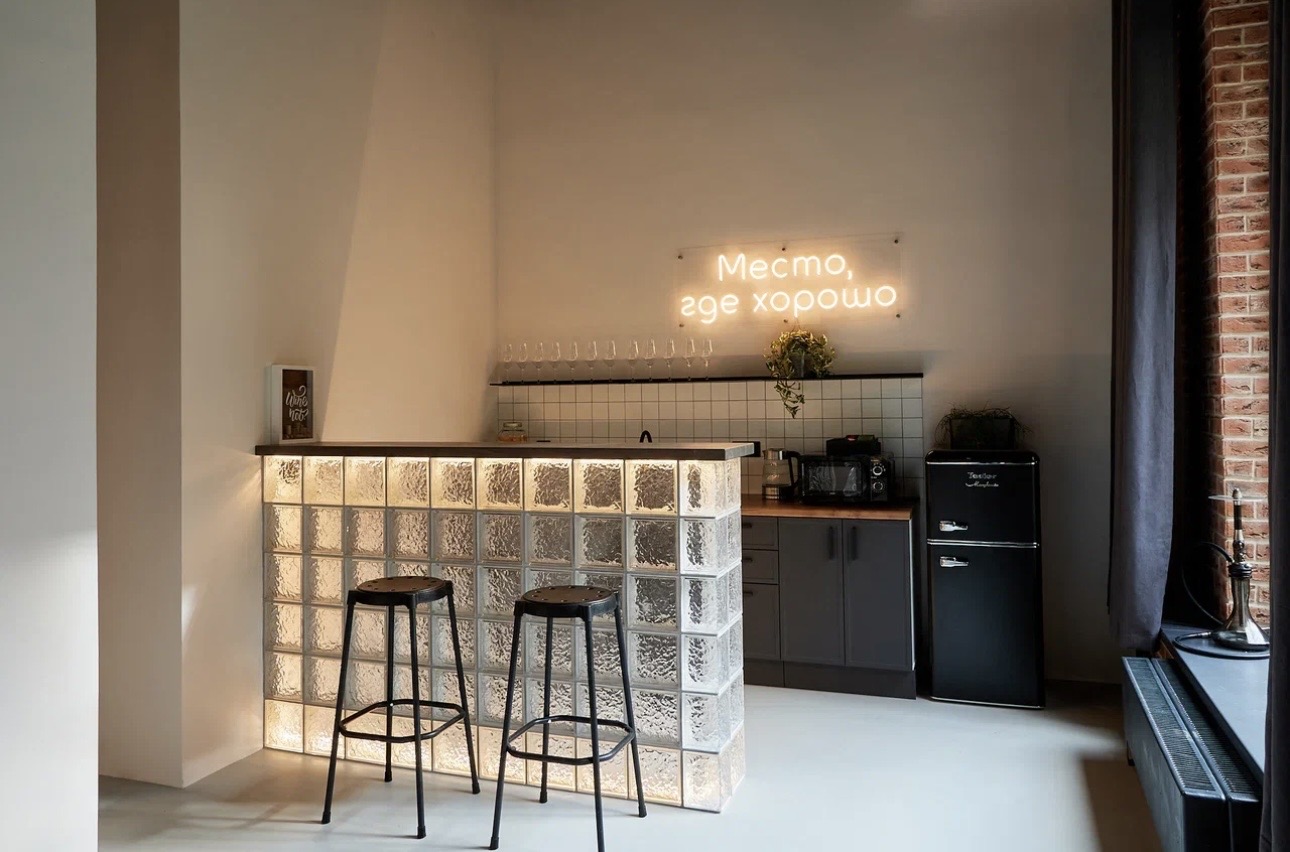 Фотография 2 площадки Светлый лофт в стиле минимализм