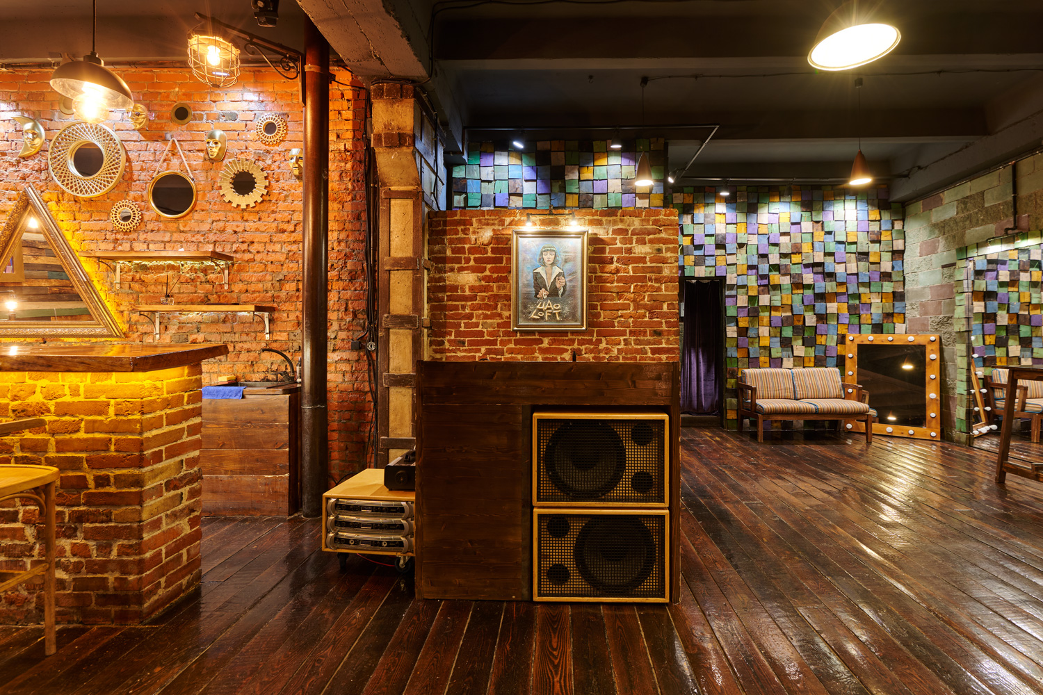 Фотография 10 площадки Стильный лофт с верандой на Нагатинской