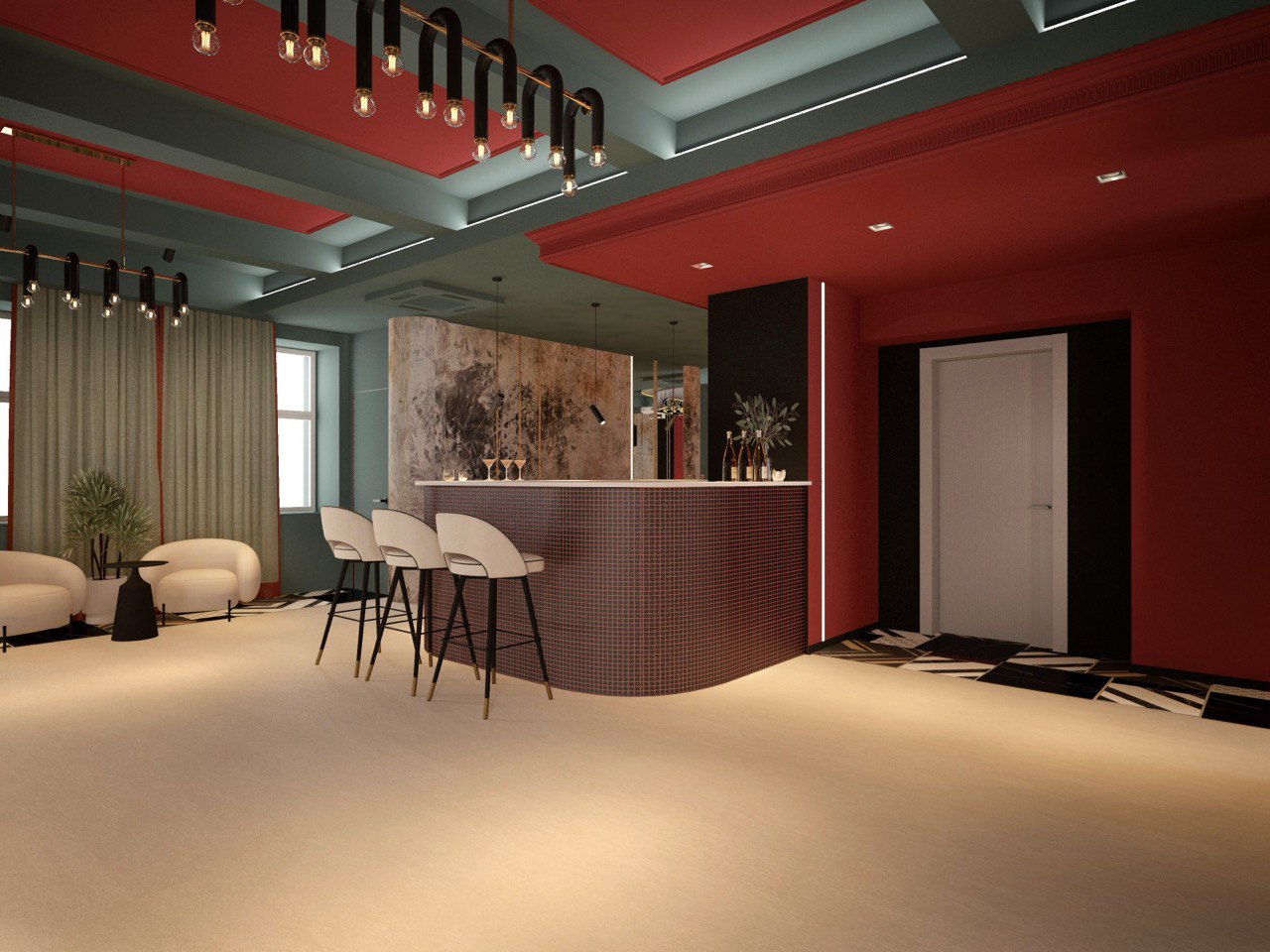 Фотография 2 площадки Стильный лофт с балконами на Дмитровской