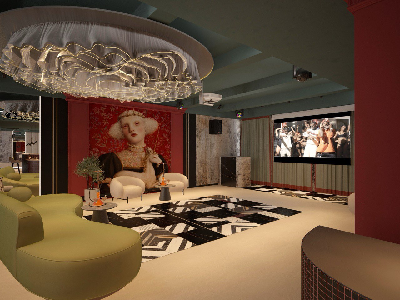 Фотография 4 площадки Стильный лофт с балконами на Дмитровской